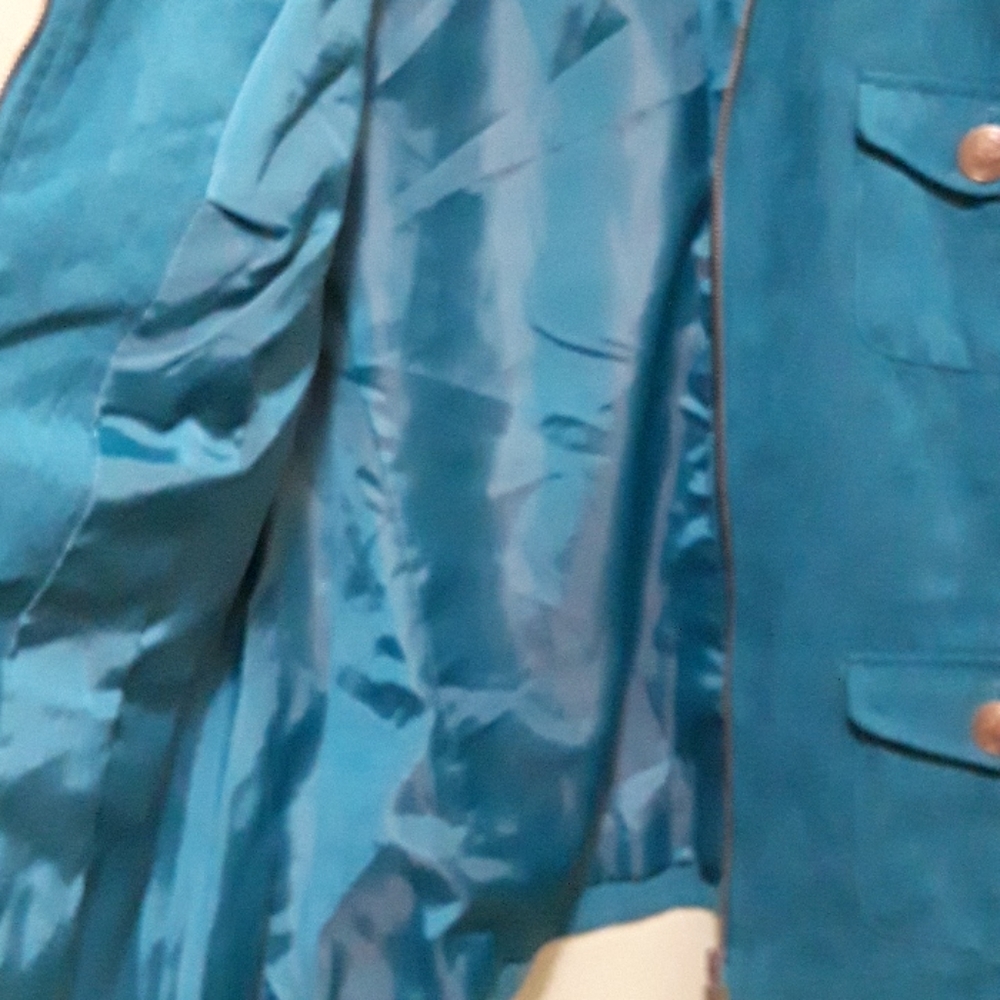 Turquoise Studio Works Jacket SZ 12P - Picture 7 of 10